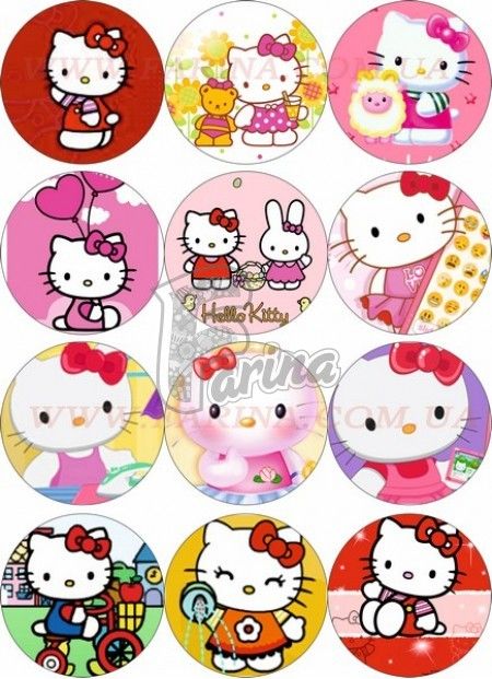 Набор Картинок Hello Kitty №3< фото цена